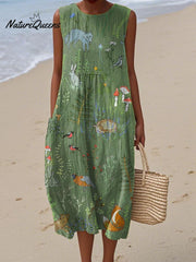 Ninthe - Kleid mit Waldtieren