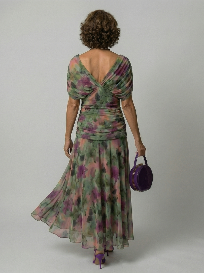Calen | Off-Shoulder Midi-Kleid