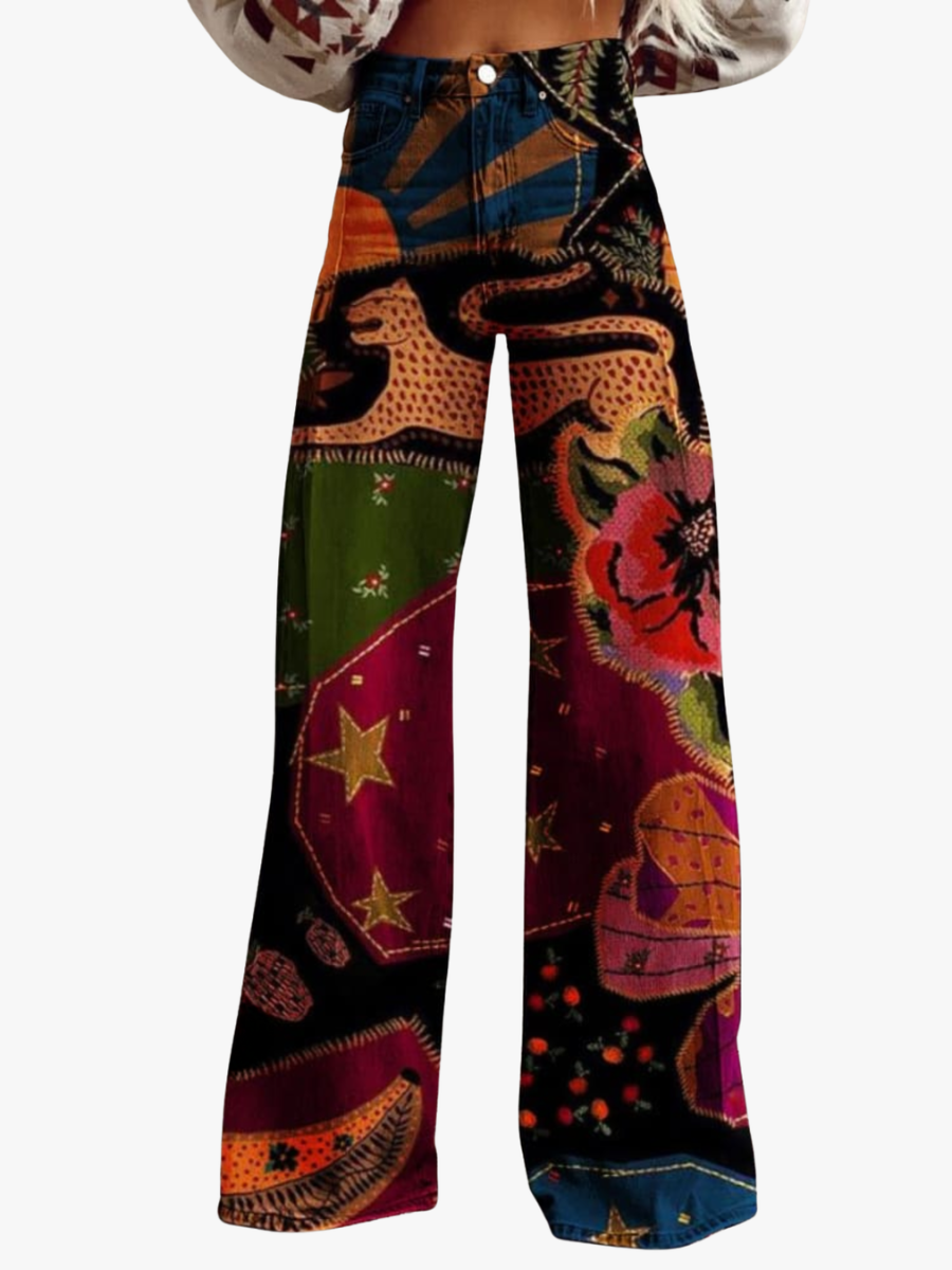 VINTAGE BOHÈME HOSEN FÜR FRAUEN