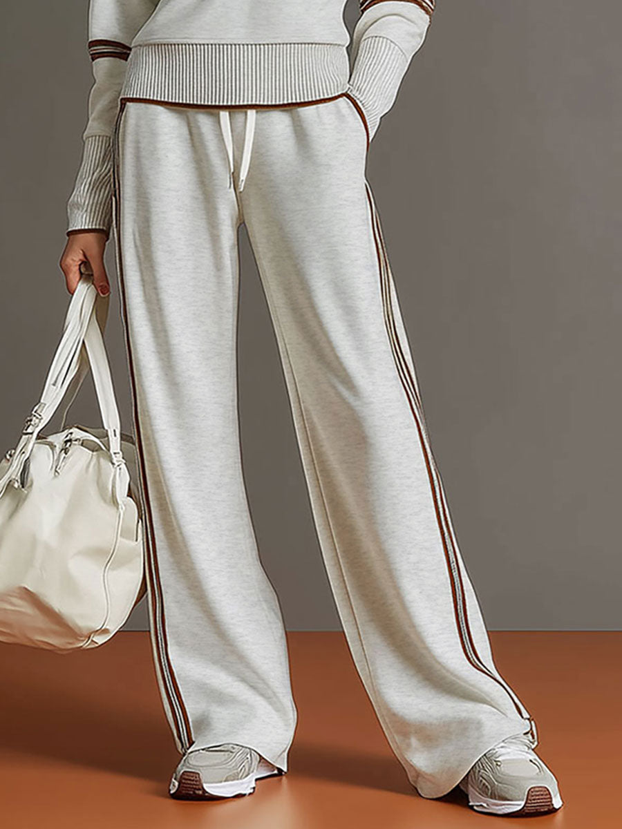 Marietta - Bluse und Hose mit weitem Bein