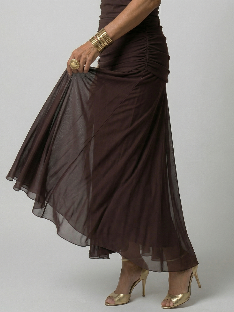 Calen | Off-Shoulder Midi-Kleid
