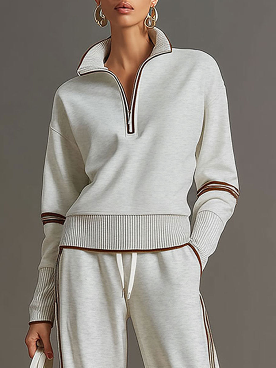 Marietta - Bluse und Hose mit weitem Bein