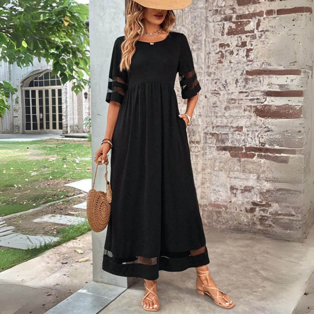 Aubrey™ - Schmeichelndes, bauchfreies Midikleid