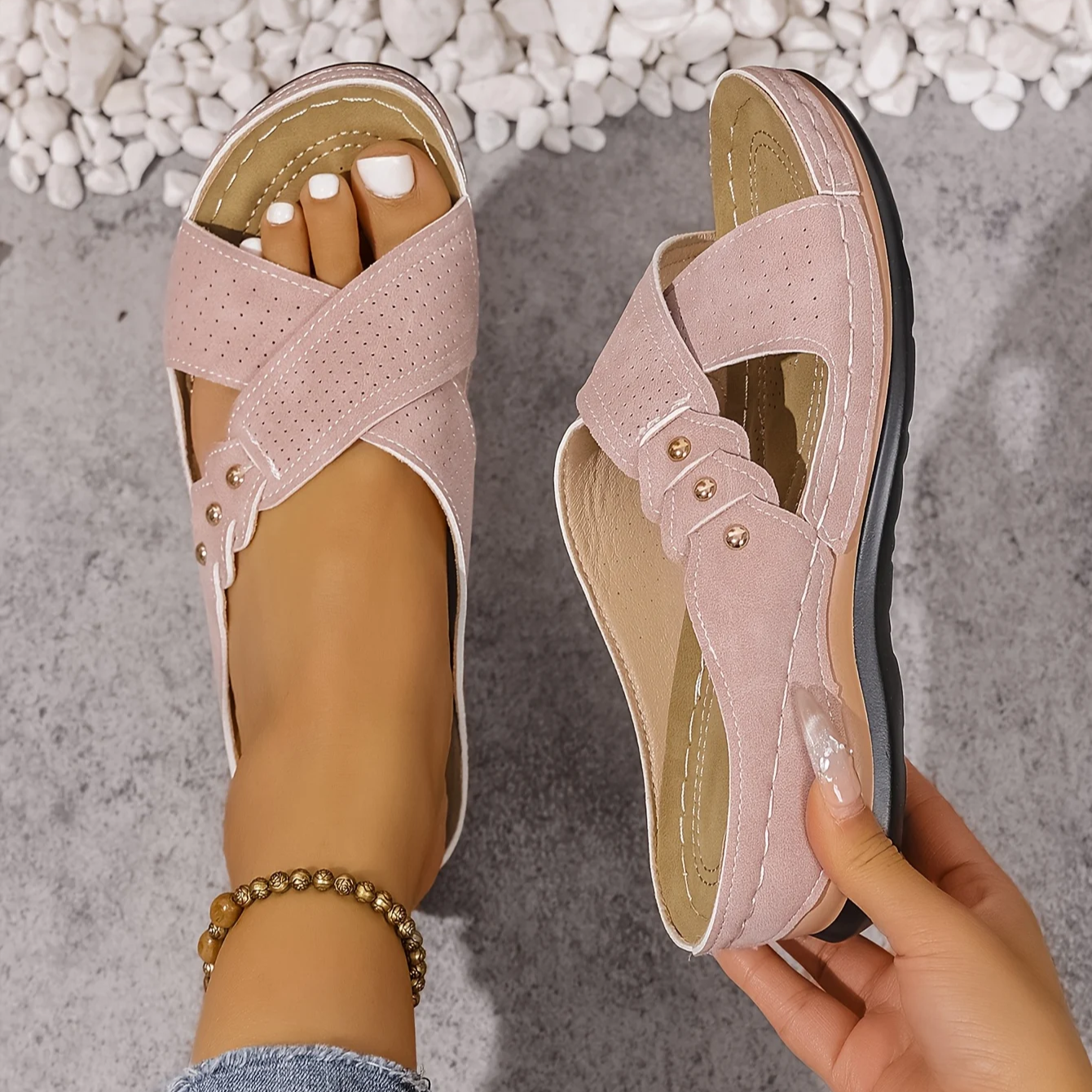 Pascalle | Orthopädische Keilsandalen