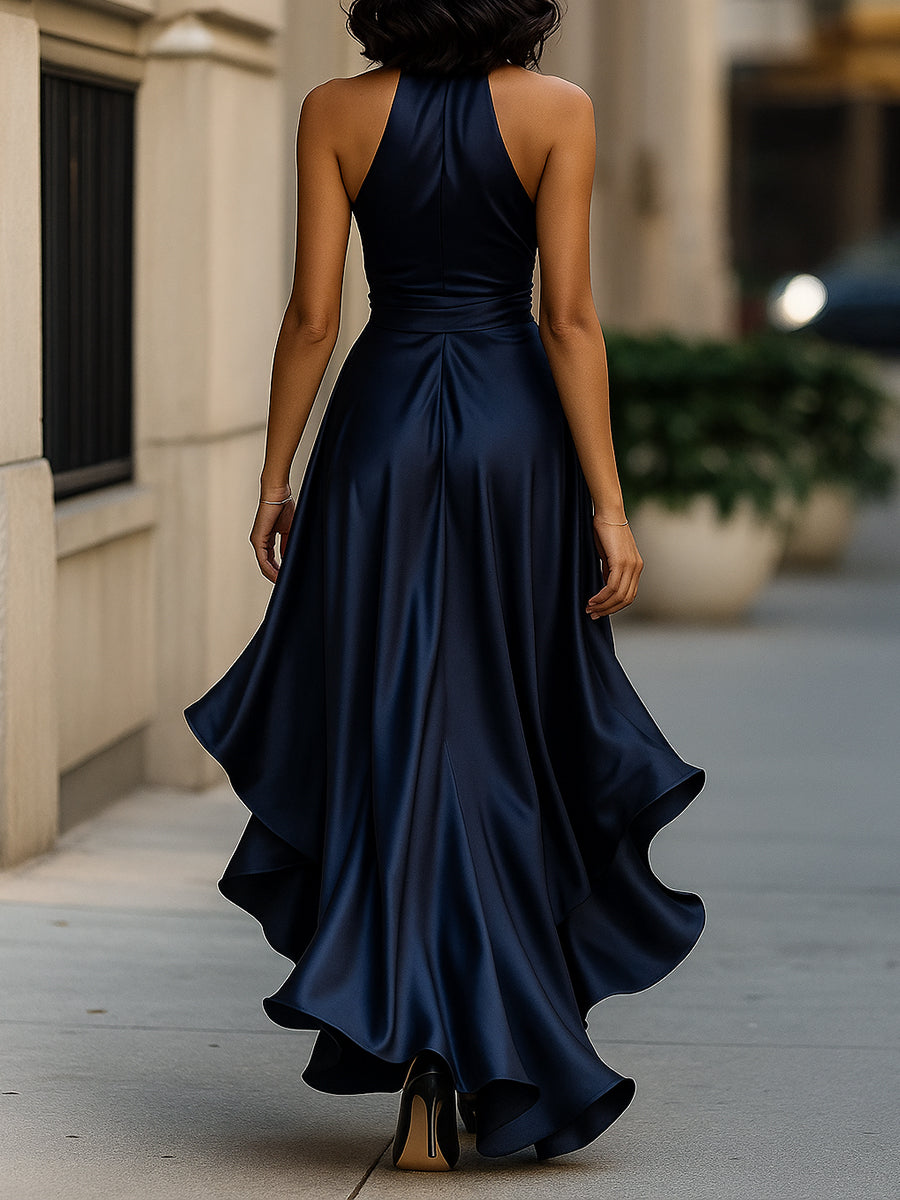 Amelya - Abendliches Wickel-Maxikleid