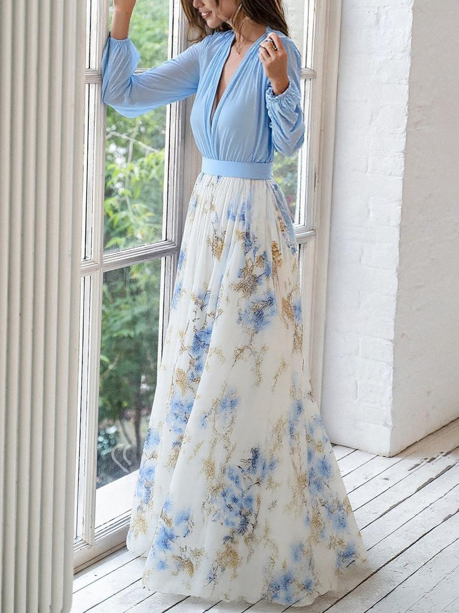 Harper | Wunderschönes Maxikleid mit floralem Druck
