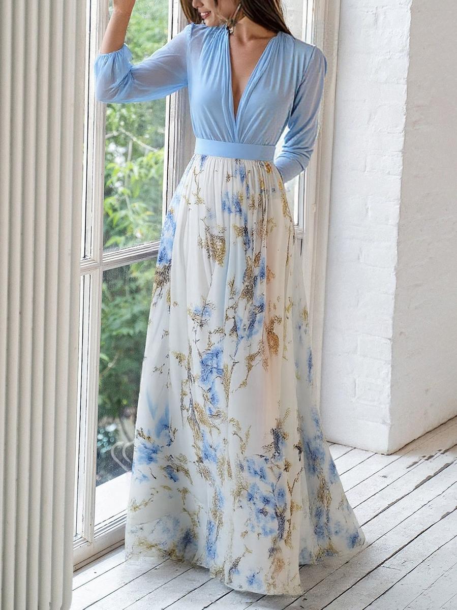 Harper | Wunderschönes Maxikleid mit floralem Druck