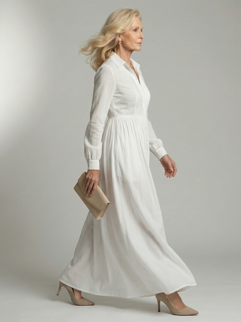 Lioren | Soft Flow Maxikleid