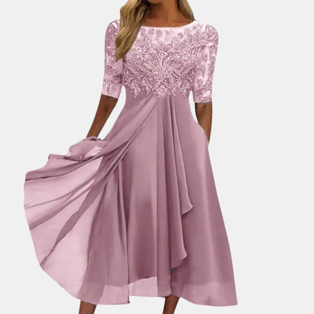 Rhonda™ | Elegantes Spitzenkleid