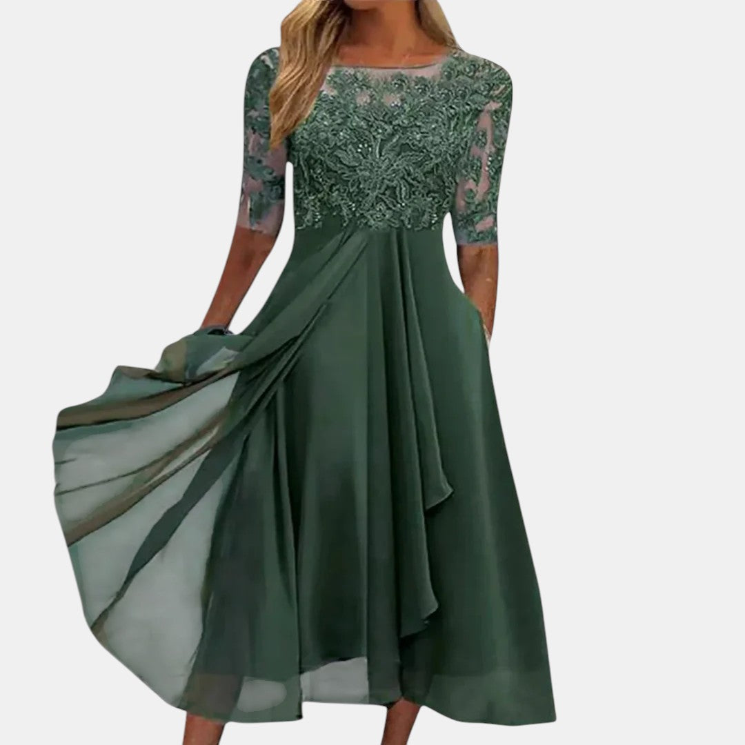 Rhonda™ | Elegantes Spitzenkleid