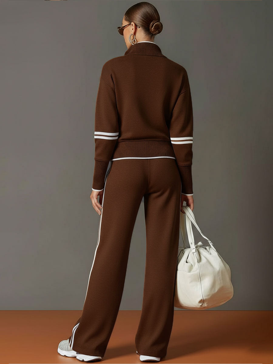 Marietta - Bluse und Hose mit weitem Bein