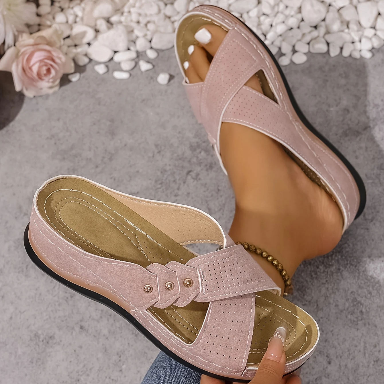 Pascalle | Orthopädische Keilsandalen