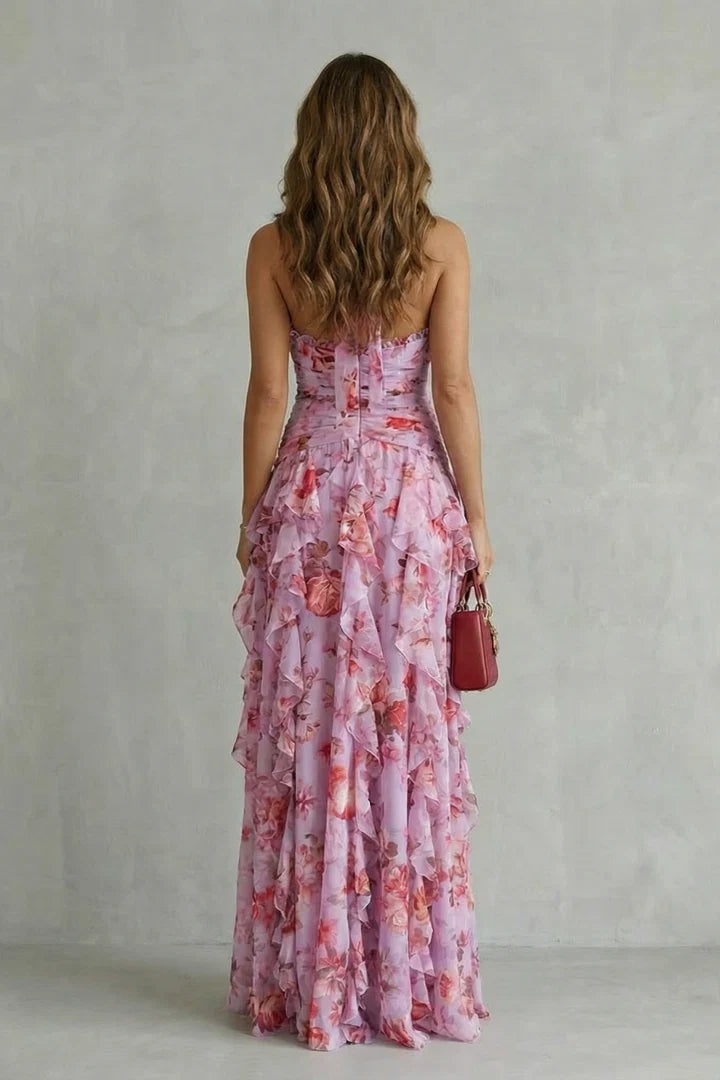 Belladina | Neckholder-Maxikleid