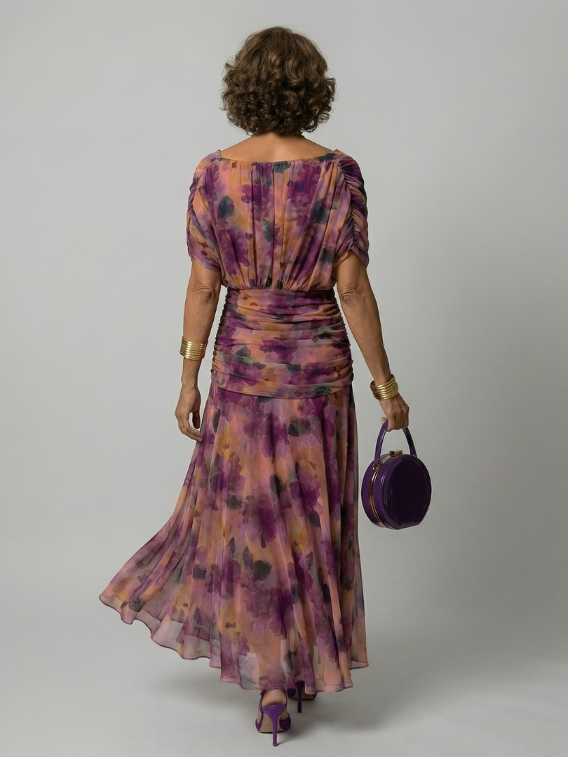 Calen | Off-Shoulder Midi-Kleid