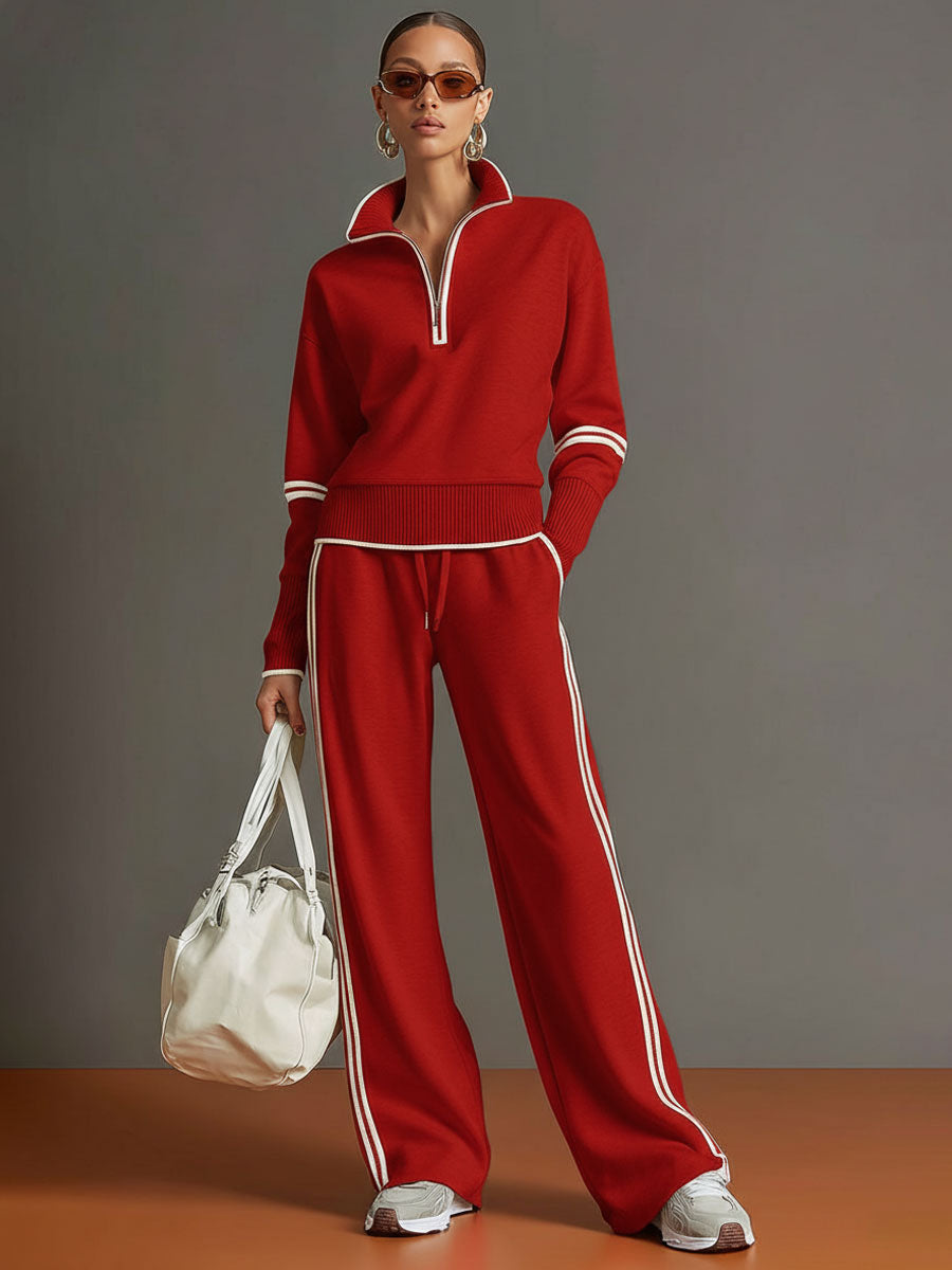 Marietta - Bluse und Hose mit weitem Bein