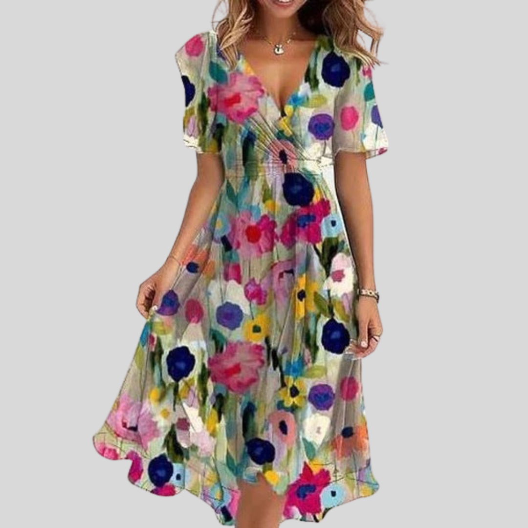 Naomie - Elegantes Sommerkleid