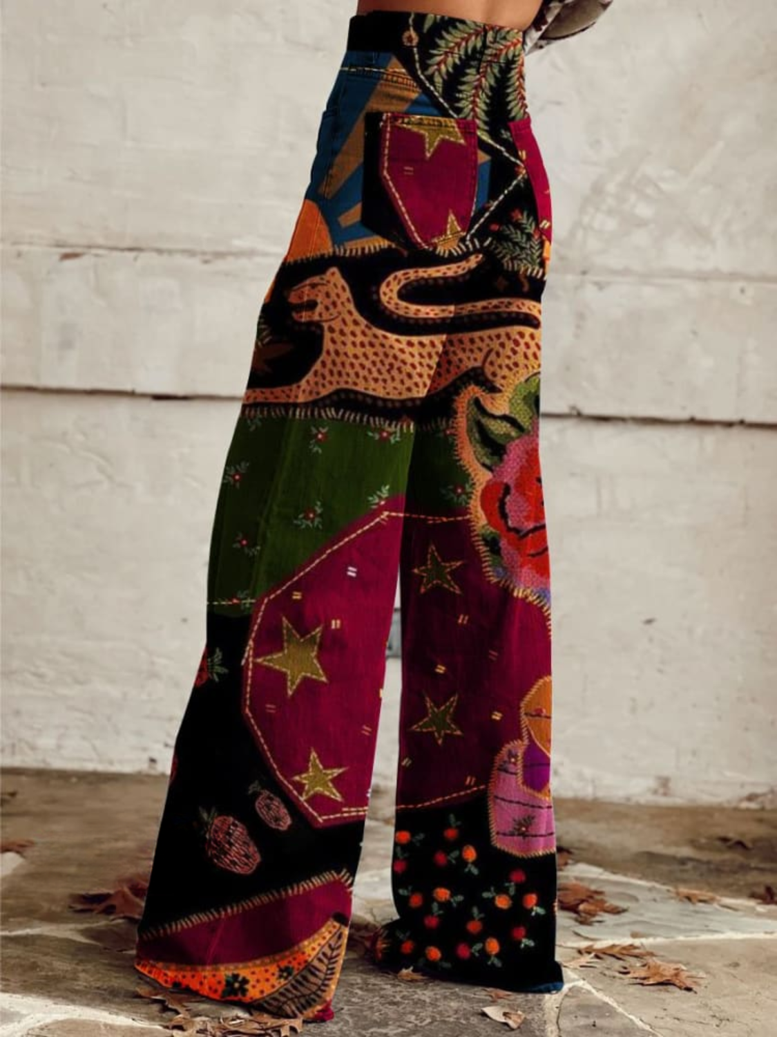 VINTAGE BOHÈME HOSEN FÜR FRAUEN