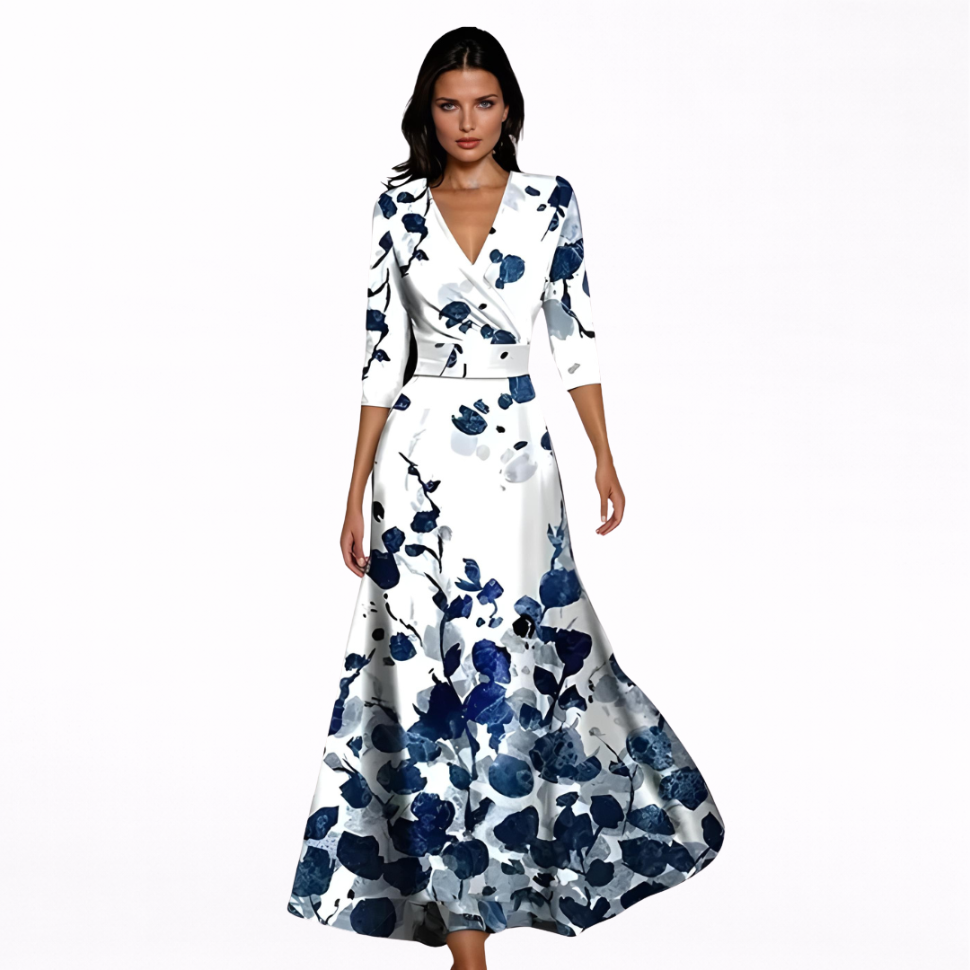 Emilia | Maxi-Blumenkleid Elegant