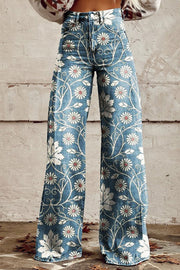 BOHO WEITE HOSEN FÜR FRAUEN