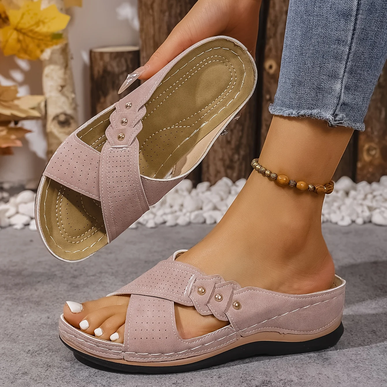 Pascalle | Orthopädische Keilsandalen