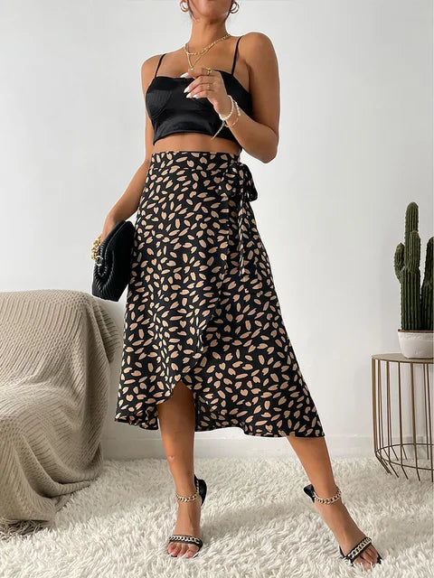 Lyra™ | Boho Wrap Rock™ | Verspielter Wickelrock