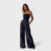 Kiora™ | Eleganter trägerloser Jumpsuit