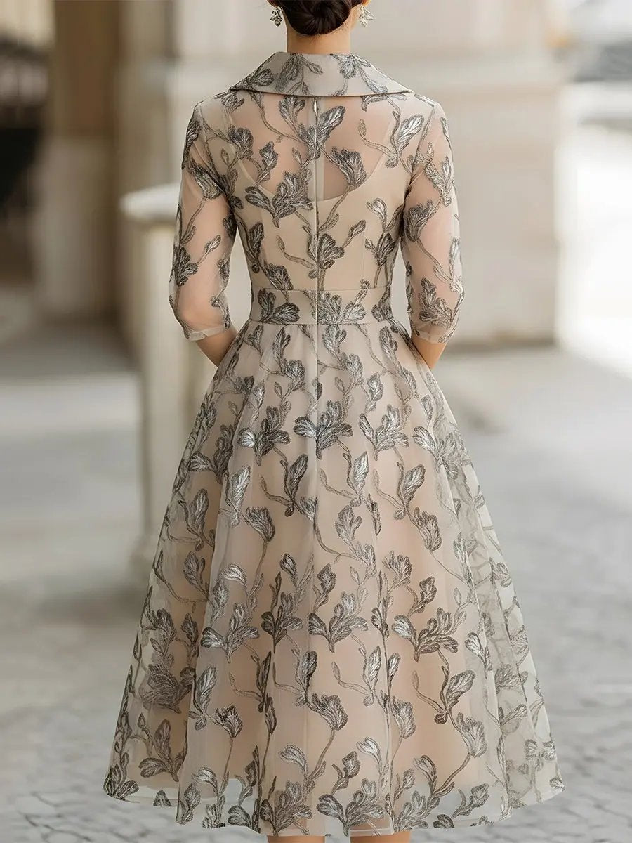 Marceline - Elegantes klassisches Kleid für Frauen