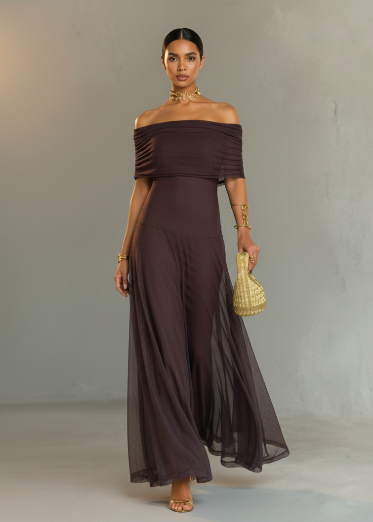 GIORGINA - Langes Designer-Kleid