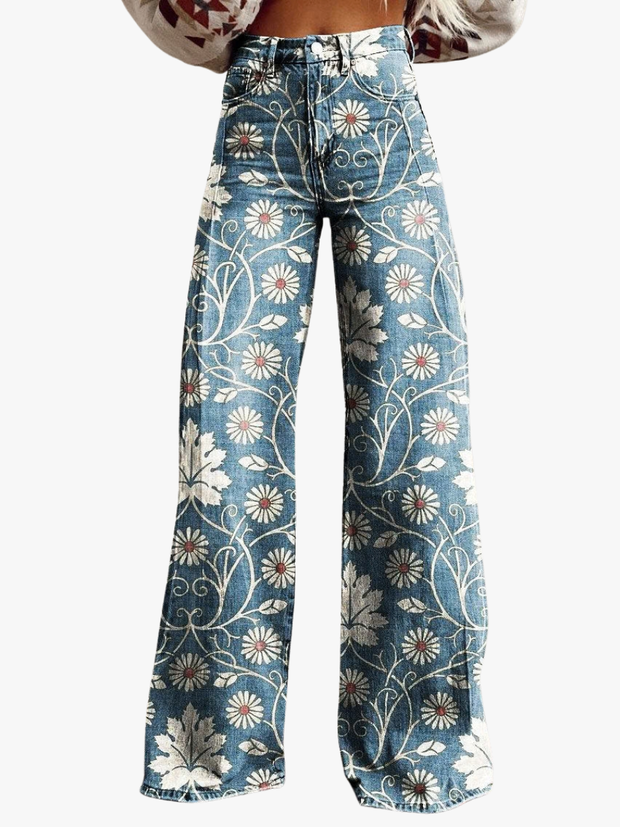 BOHO WEITE HOSEN FÜR FRAUEN