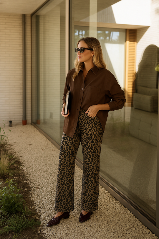 NADINE™ | DIE LEOPARDEN-SCHLAGHOSE
