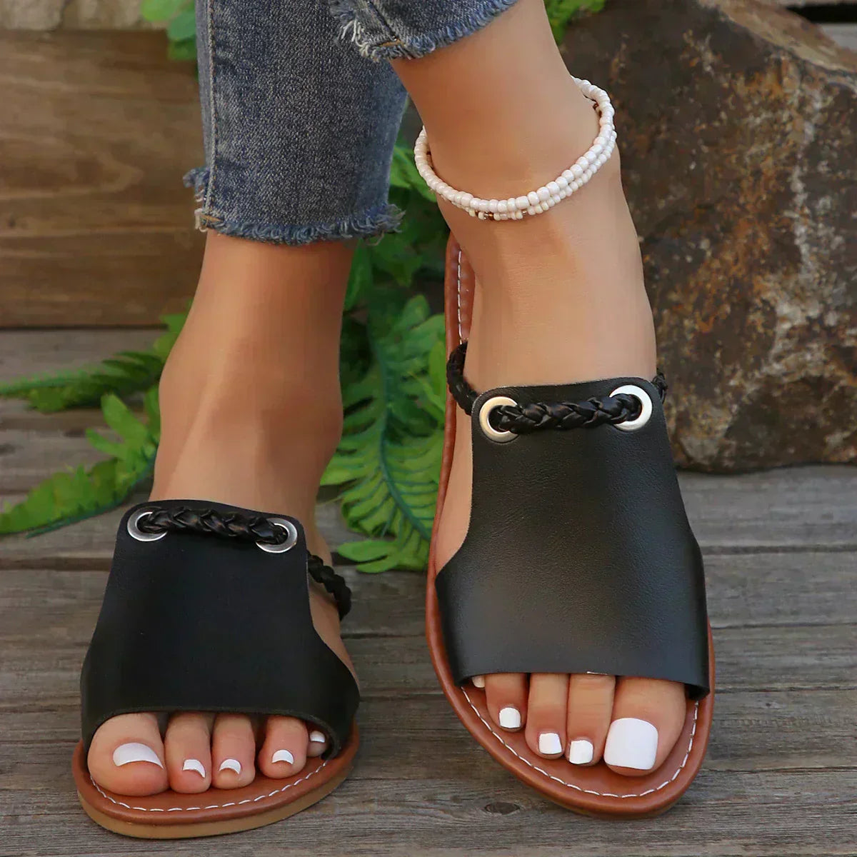 Evelisse | Schleife Sandalen