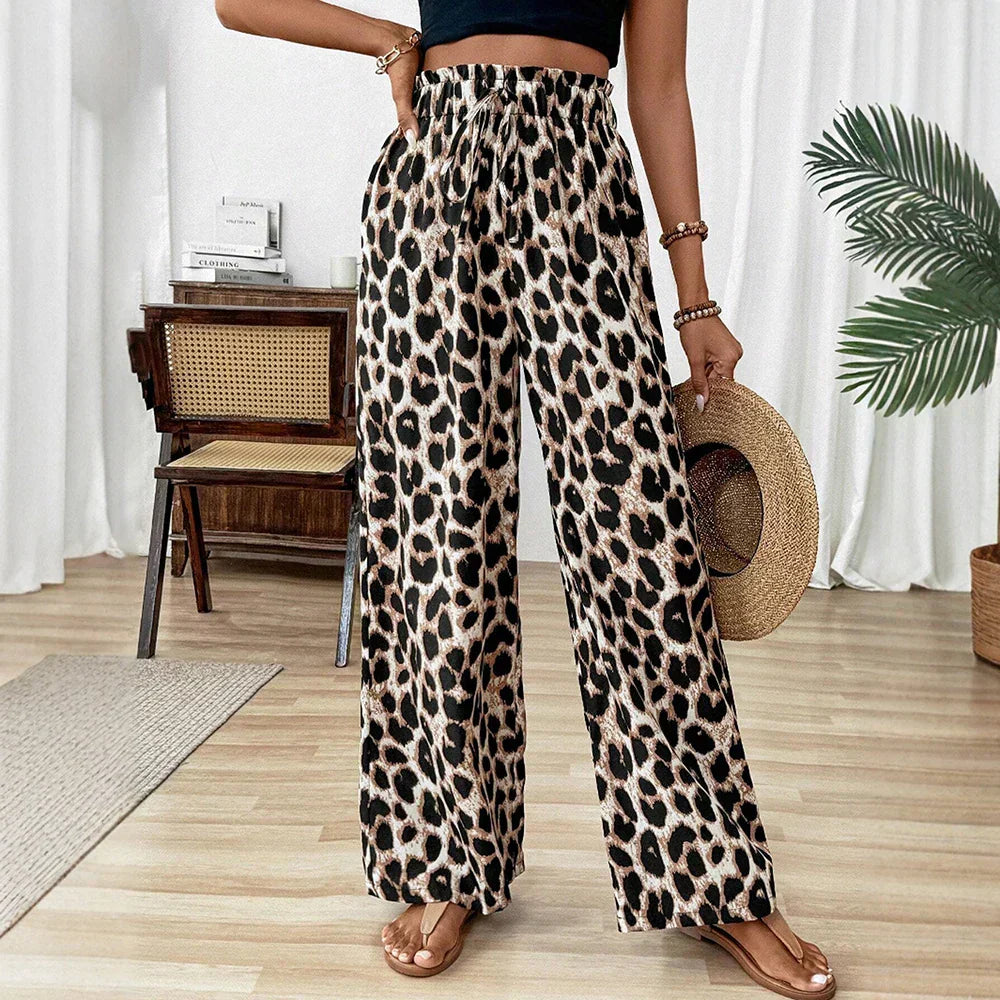 Elvira™ | Leichte Leopardenhose