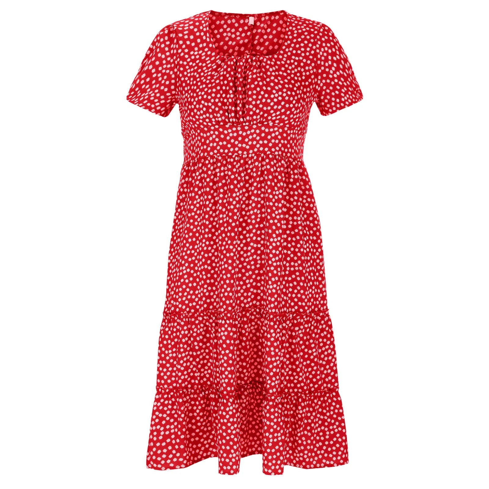 Julia | Midikleid mit Blumendruck