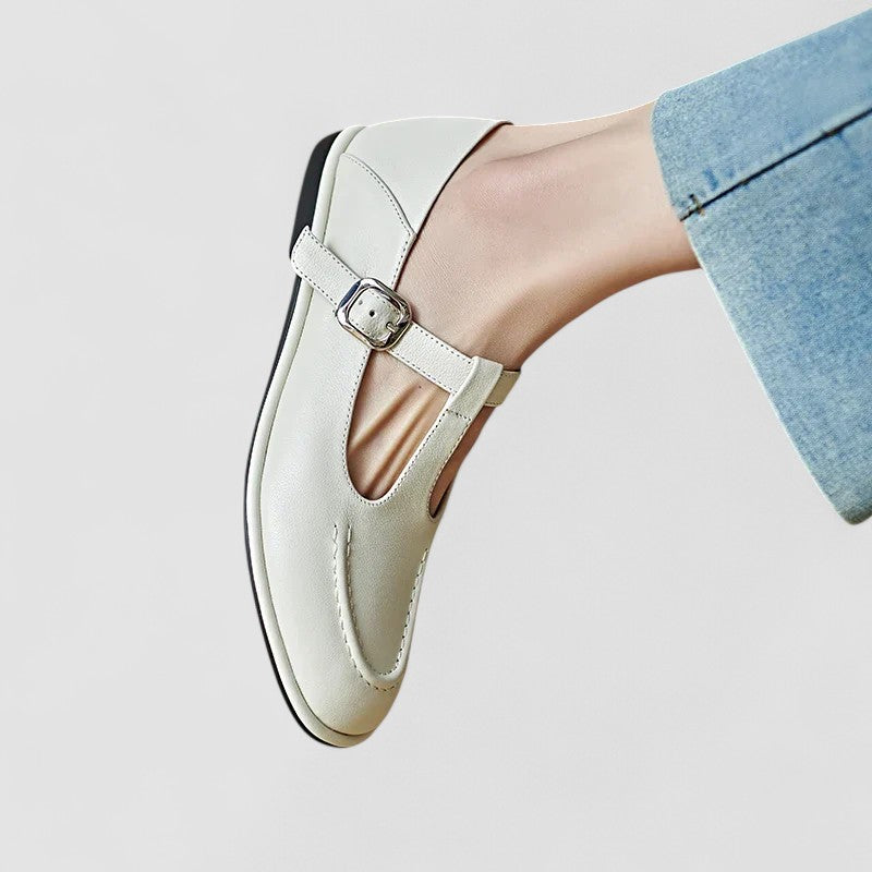 Camila – Orthopädische Mary Jane Schuhe mit niedrigem Absatz