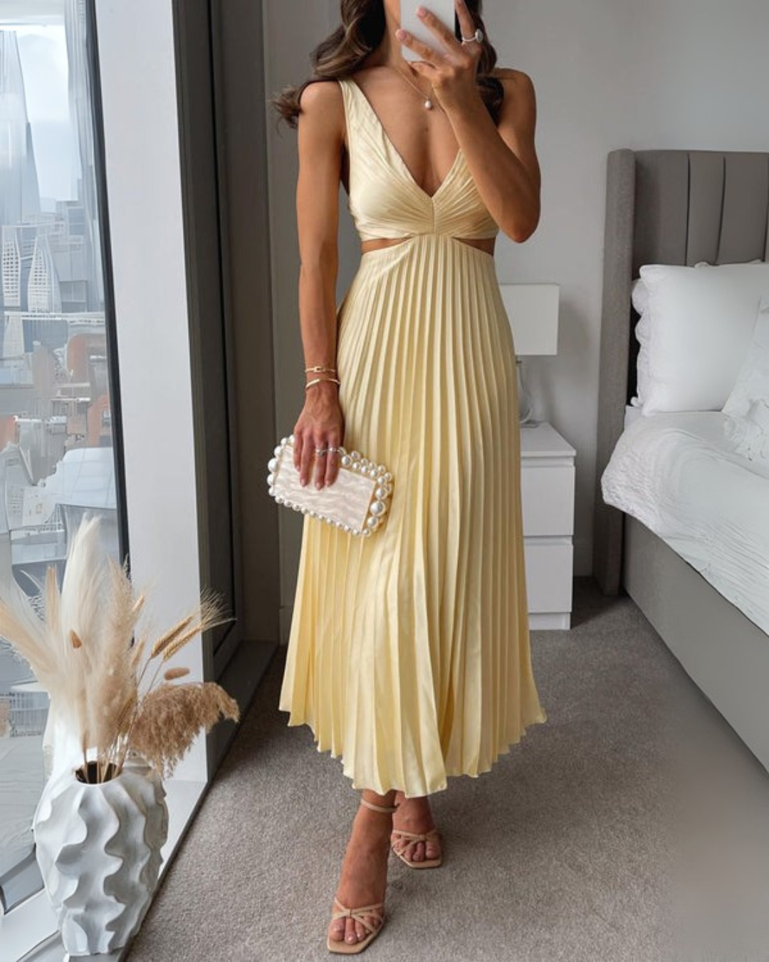 Lily | Strahlendes Twist-Kleid