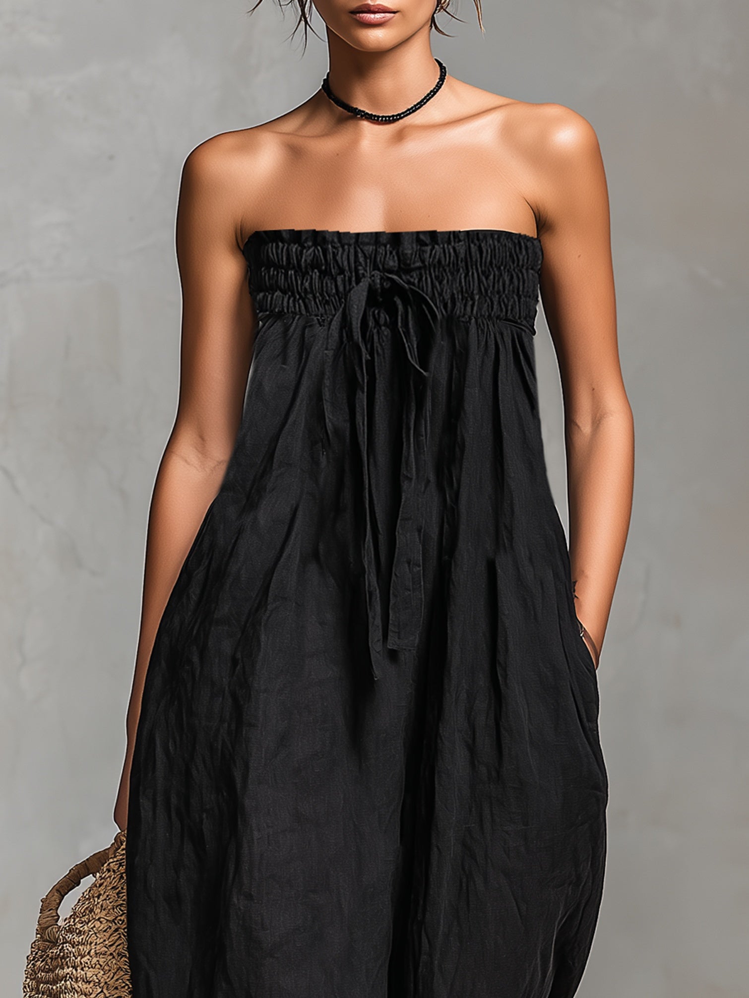 Nina™ || Trägerloser eleganter Jumpsuit