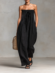 Nina™ || Trägerloser eleganter Jumpsuit