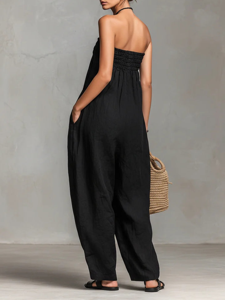 Nina™ || Trägerloser eleganter Jumpsuit