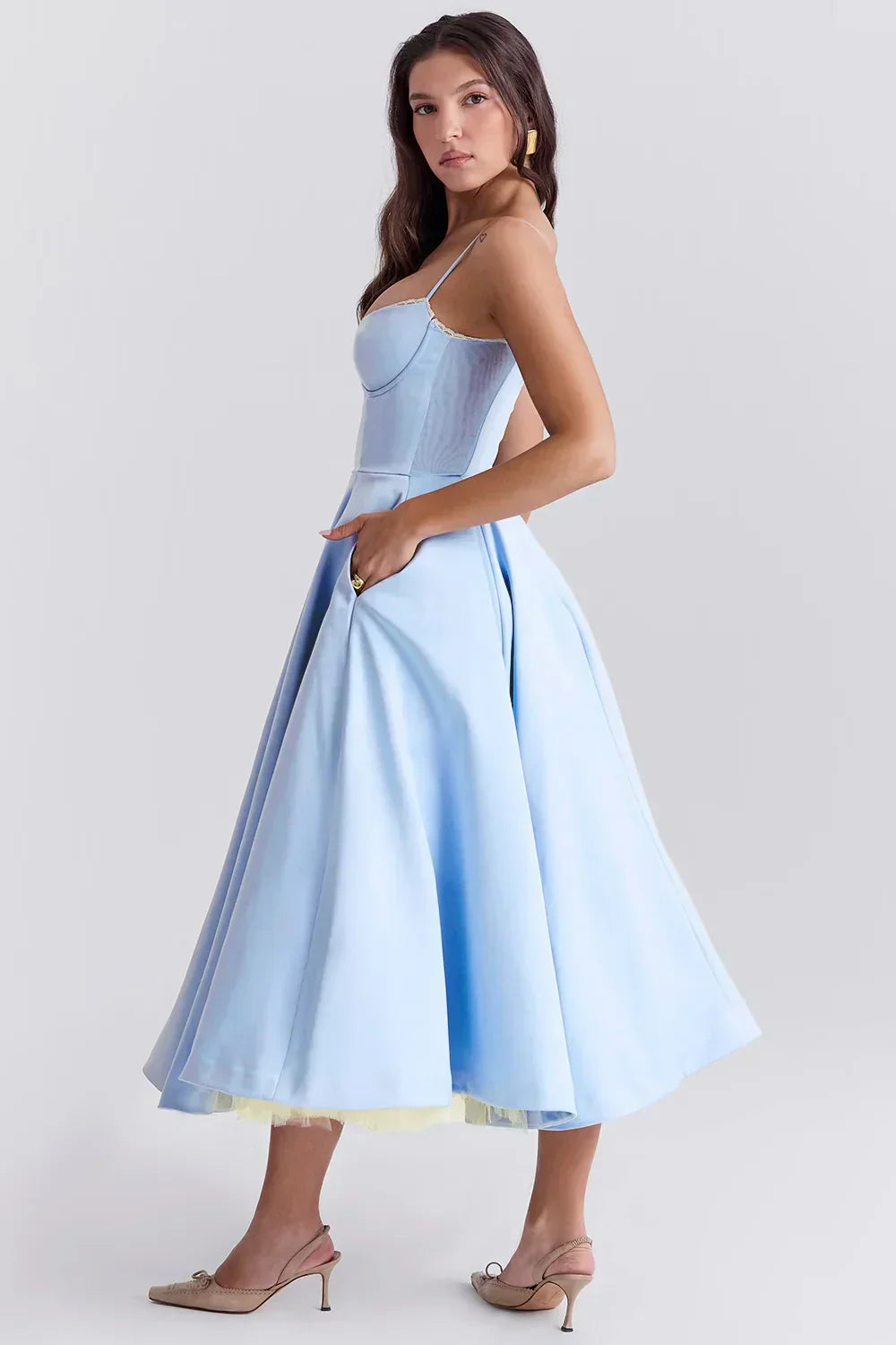 Arielle | Luxuriöses Midikleid