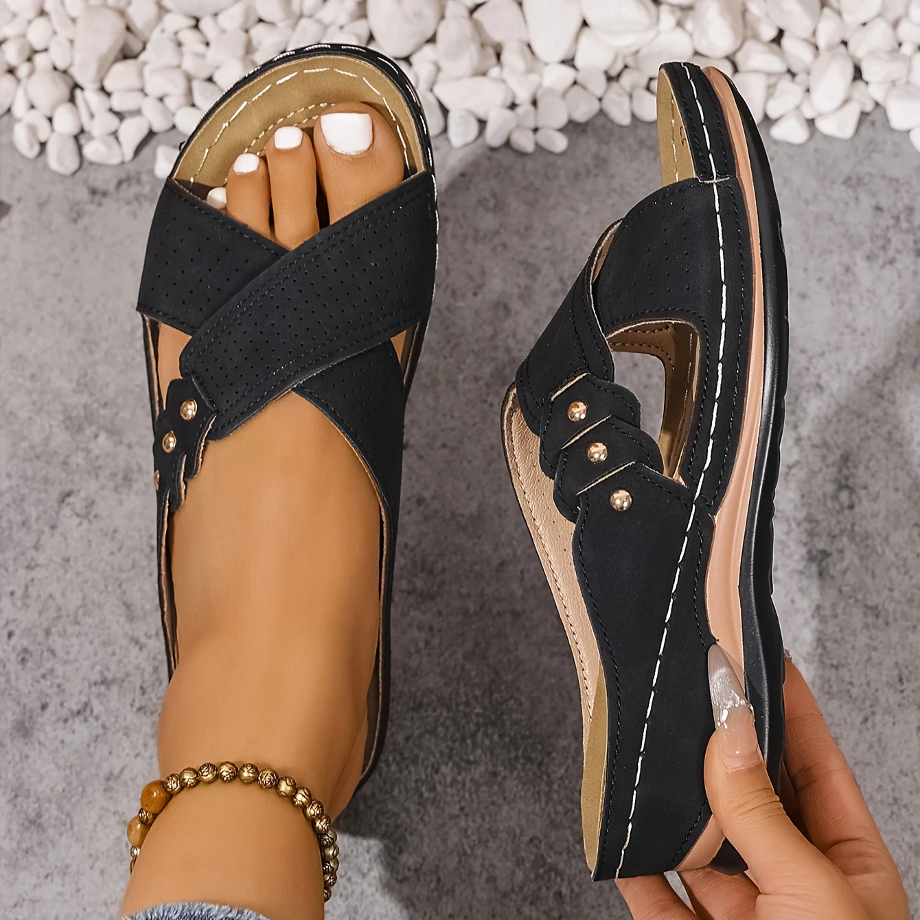 Pascalle | Orthopädische Keilsandalen