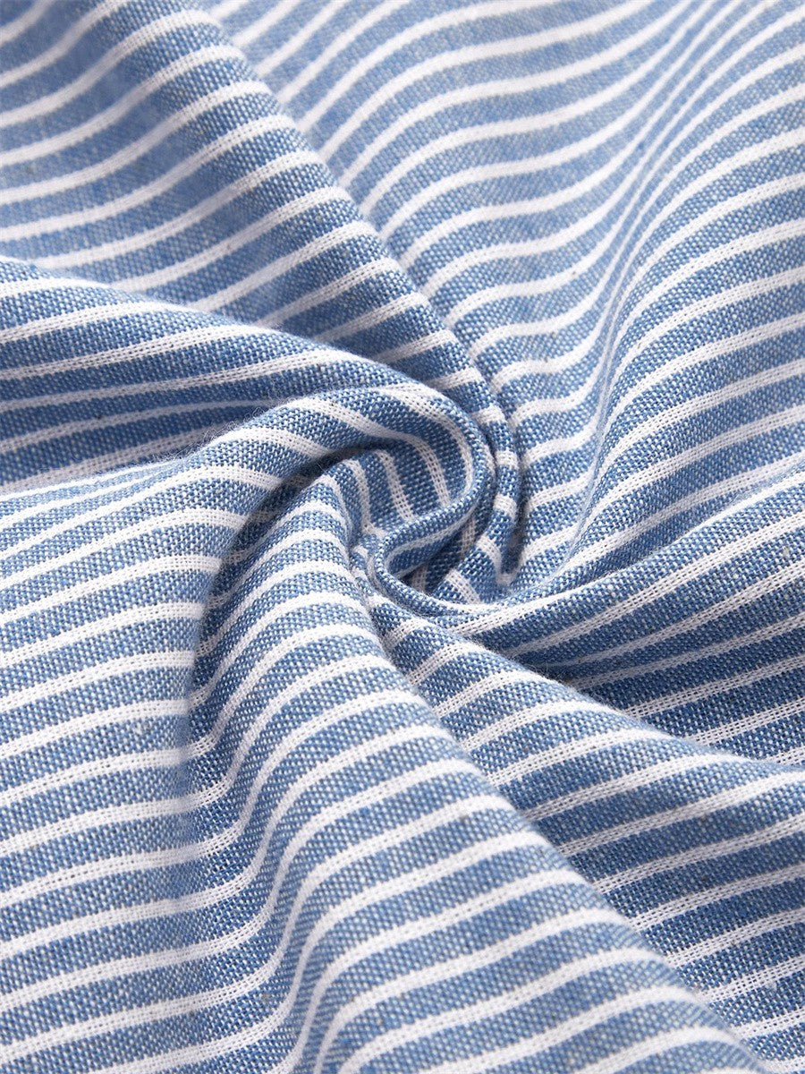 Gestreiftes Midikleid Wanda