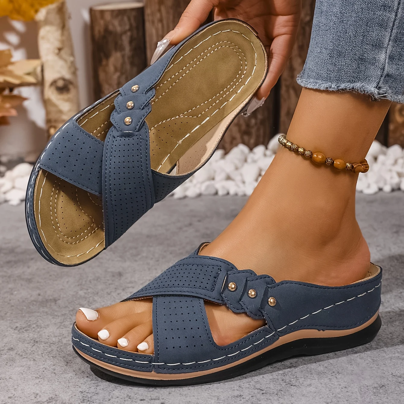 Pascalle | Orthopädische Keilsandalen