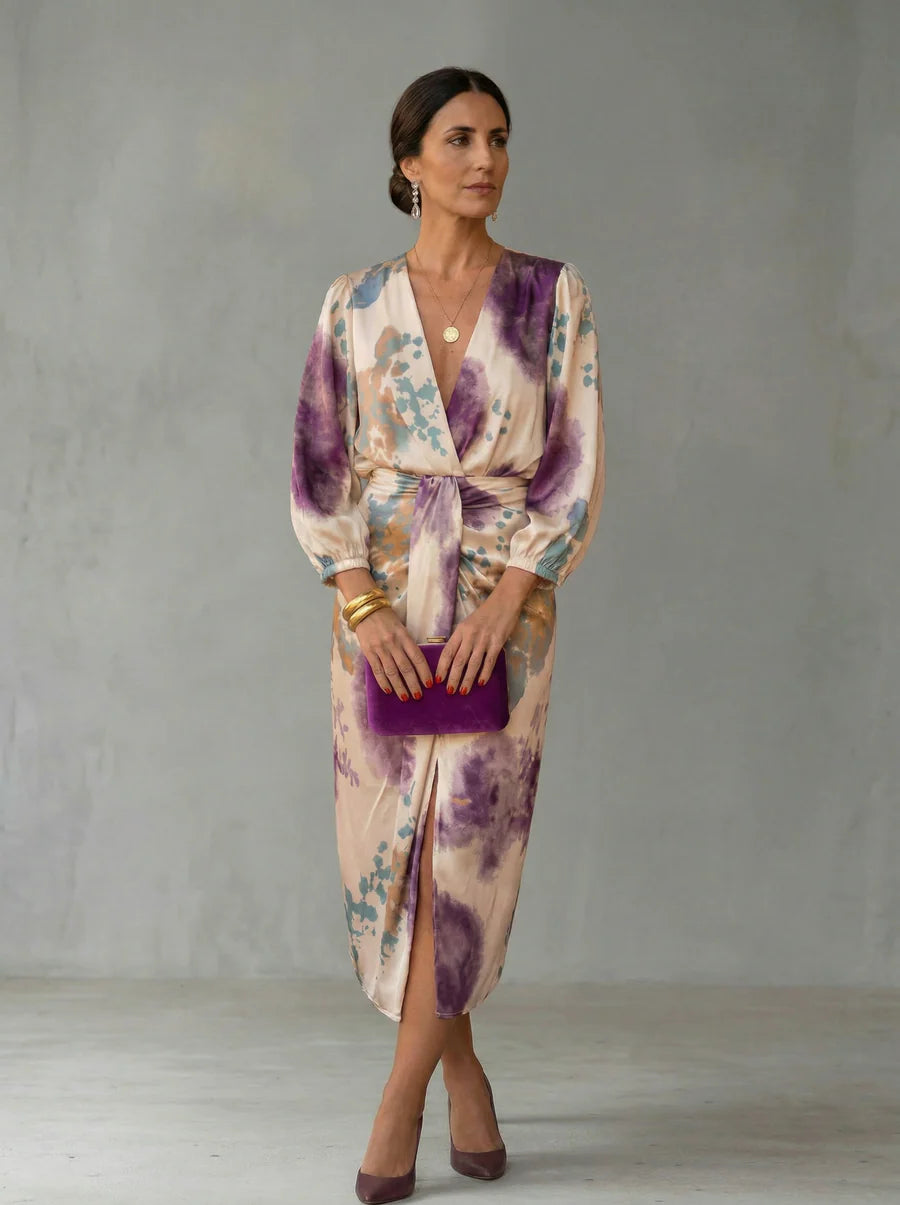 Valentina - Elegantes Kleid mit V-Ausschnitt