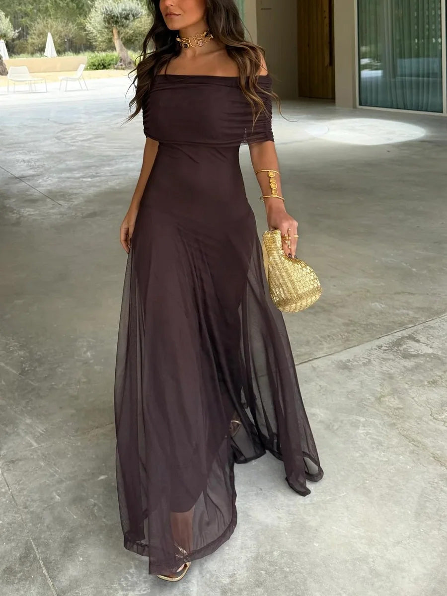 GIORGINA - Langes Designer-Kleid