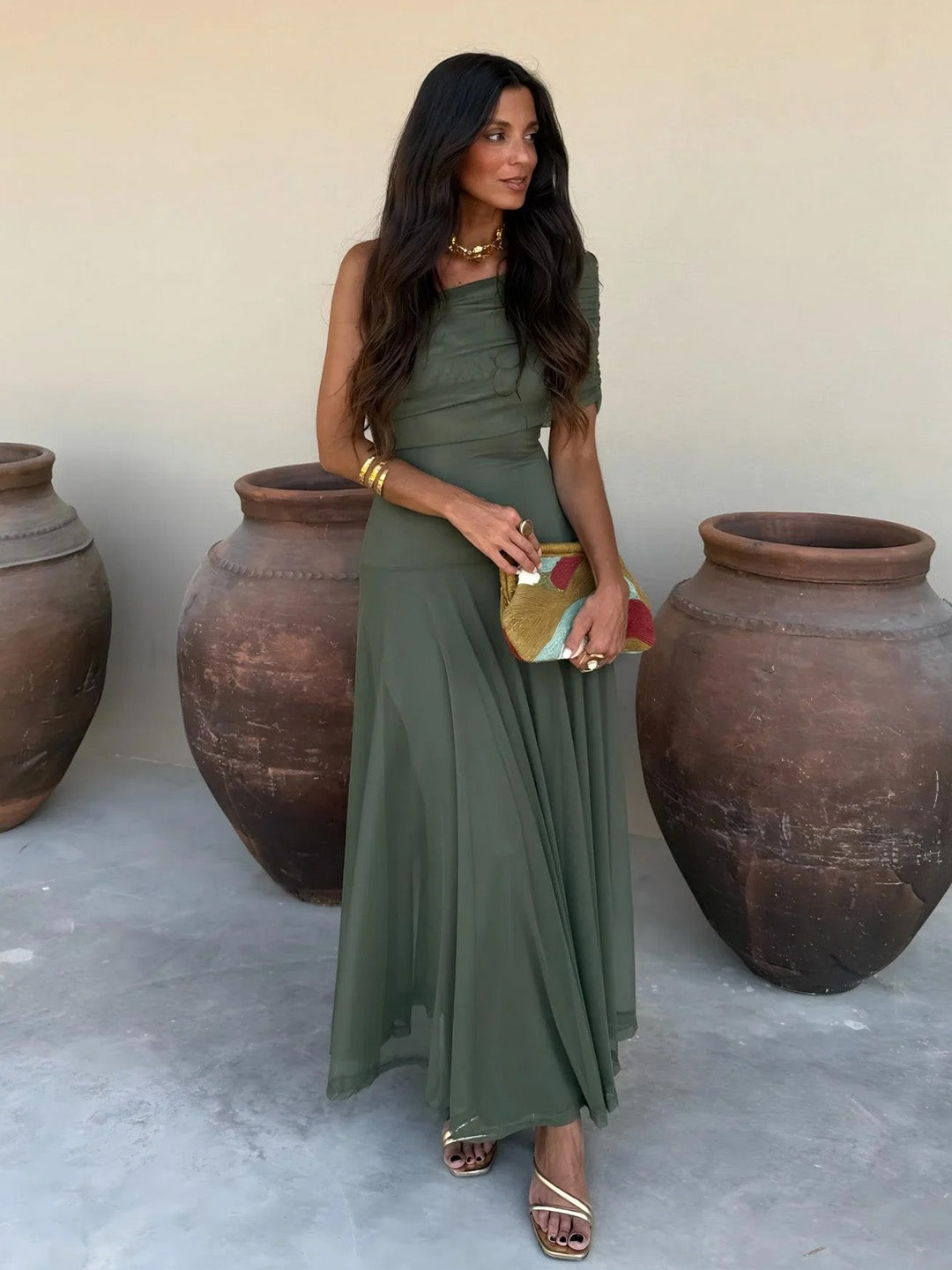GIORGINA - Langes Designer-Kleid