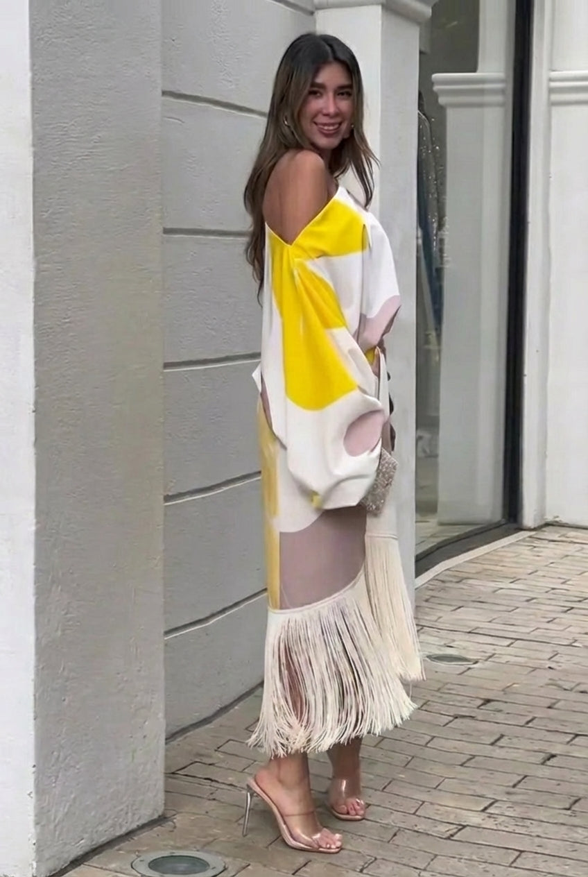 Daniela™ | Zweiteiliges Set mit Fransen