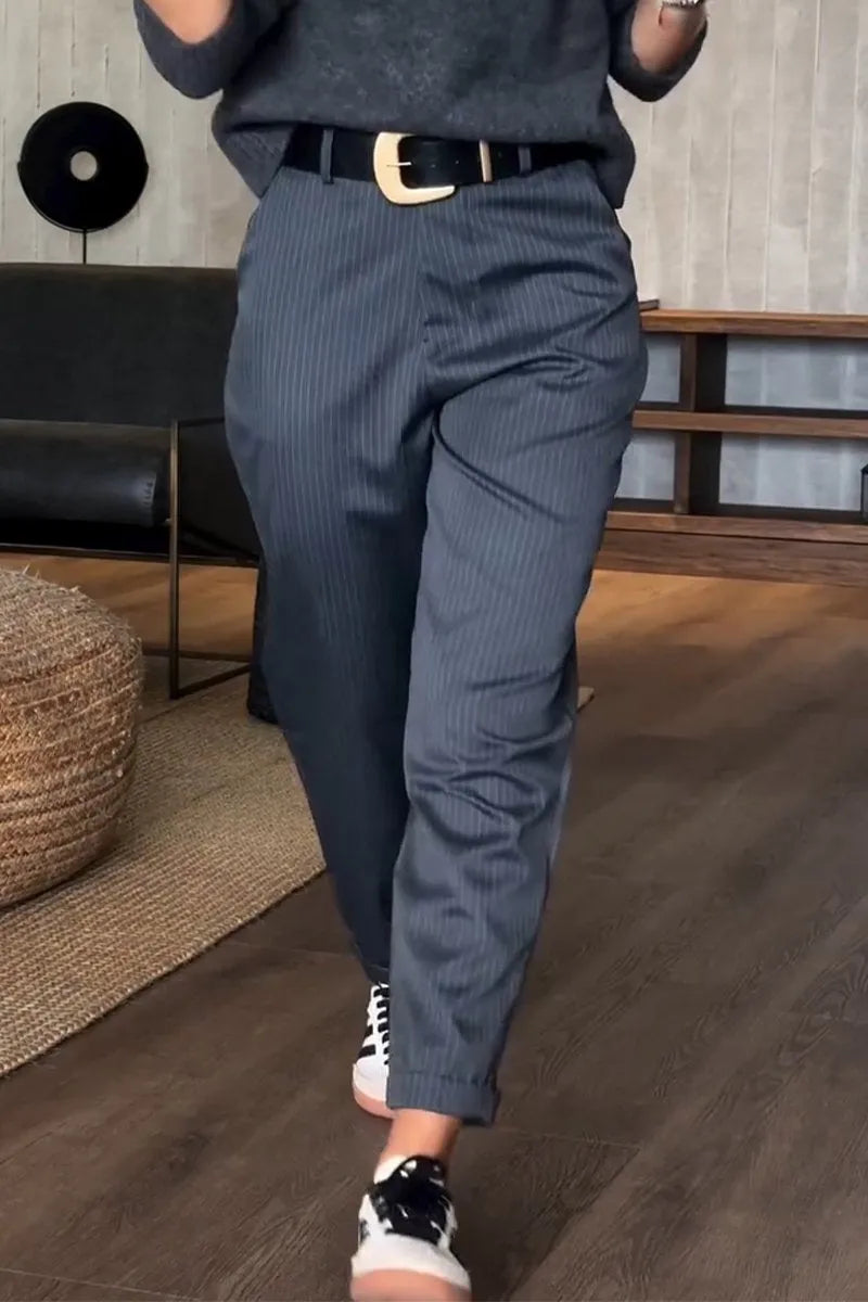 MATHILDA™ | STREIFEN ANZUGHOSEN