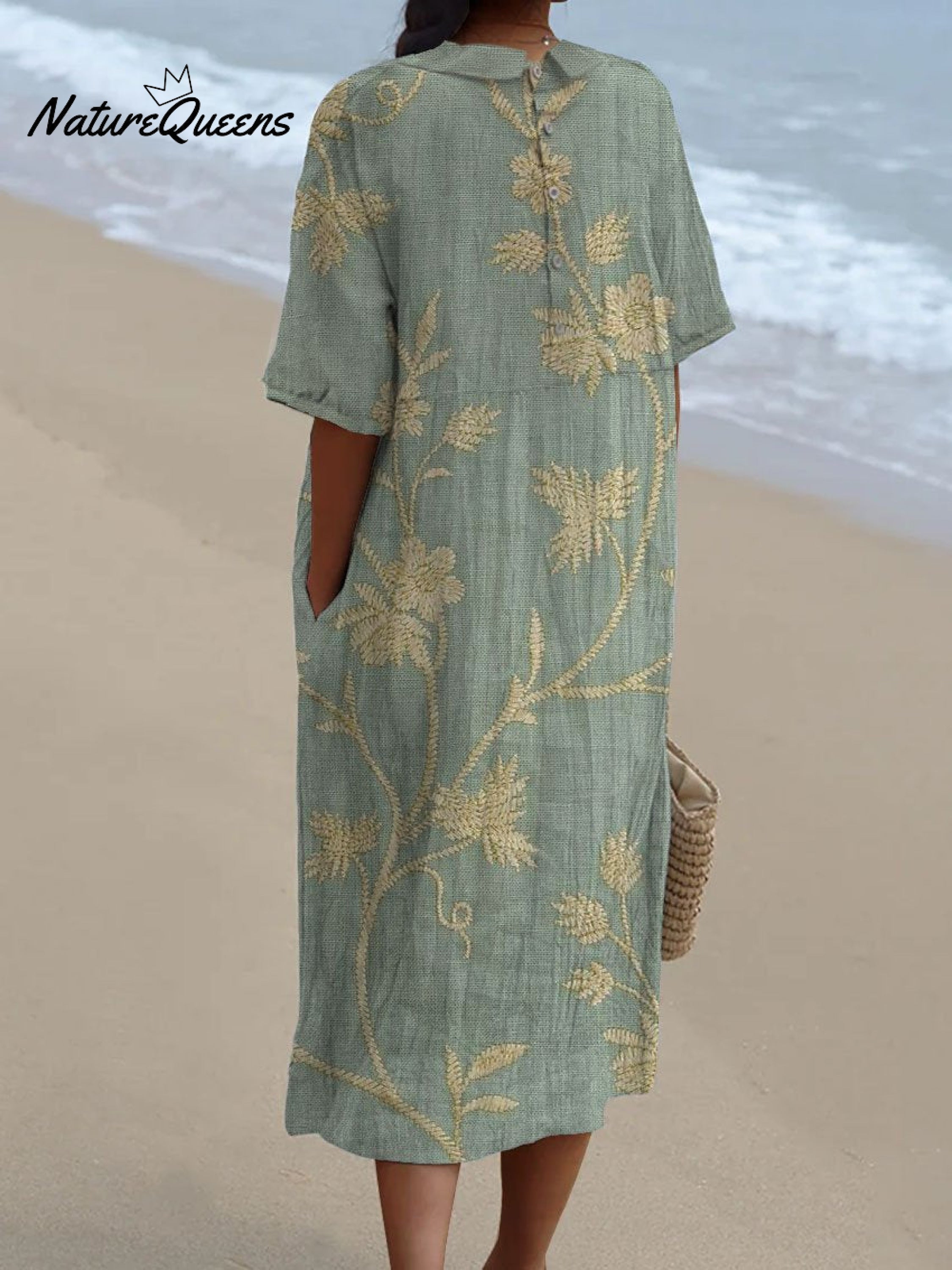 Merel - Vintage Blumenkleid