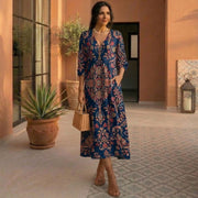 Leire | Ethnic Style Langes Kleid