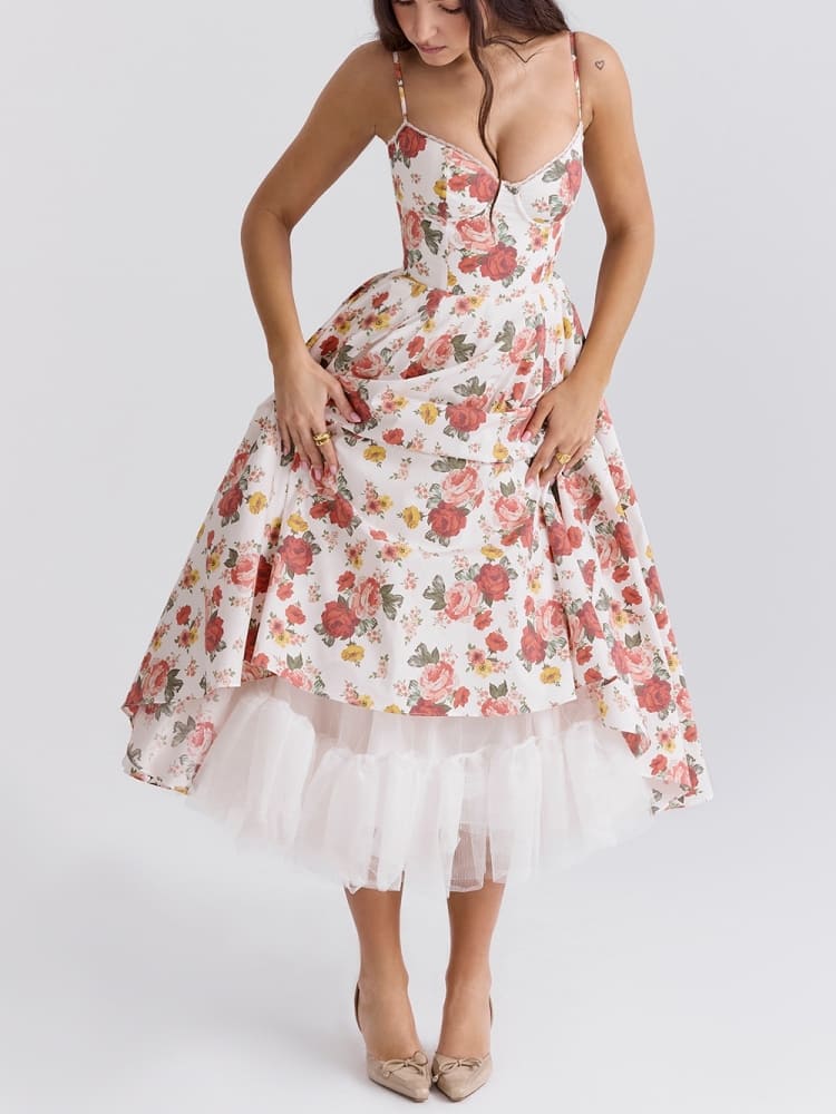 Arielle | Luxuriöses Midikleid